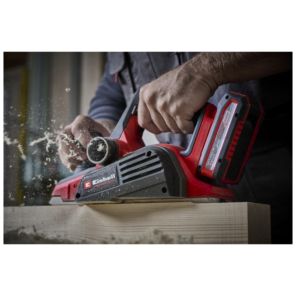 Електрорубанок Einhell TP-PL 18/3 Li BL - Solo PXC 18V, 82мм, до 2мм (без АКБ та ЗП) (4345405) - picture 8
