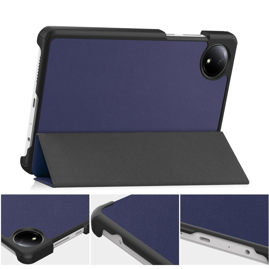 Чохол до планшета BeCover Smart Case Xiaomi Redmi Pad SE 8.7" Deep Blue (711905) - зображення 3