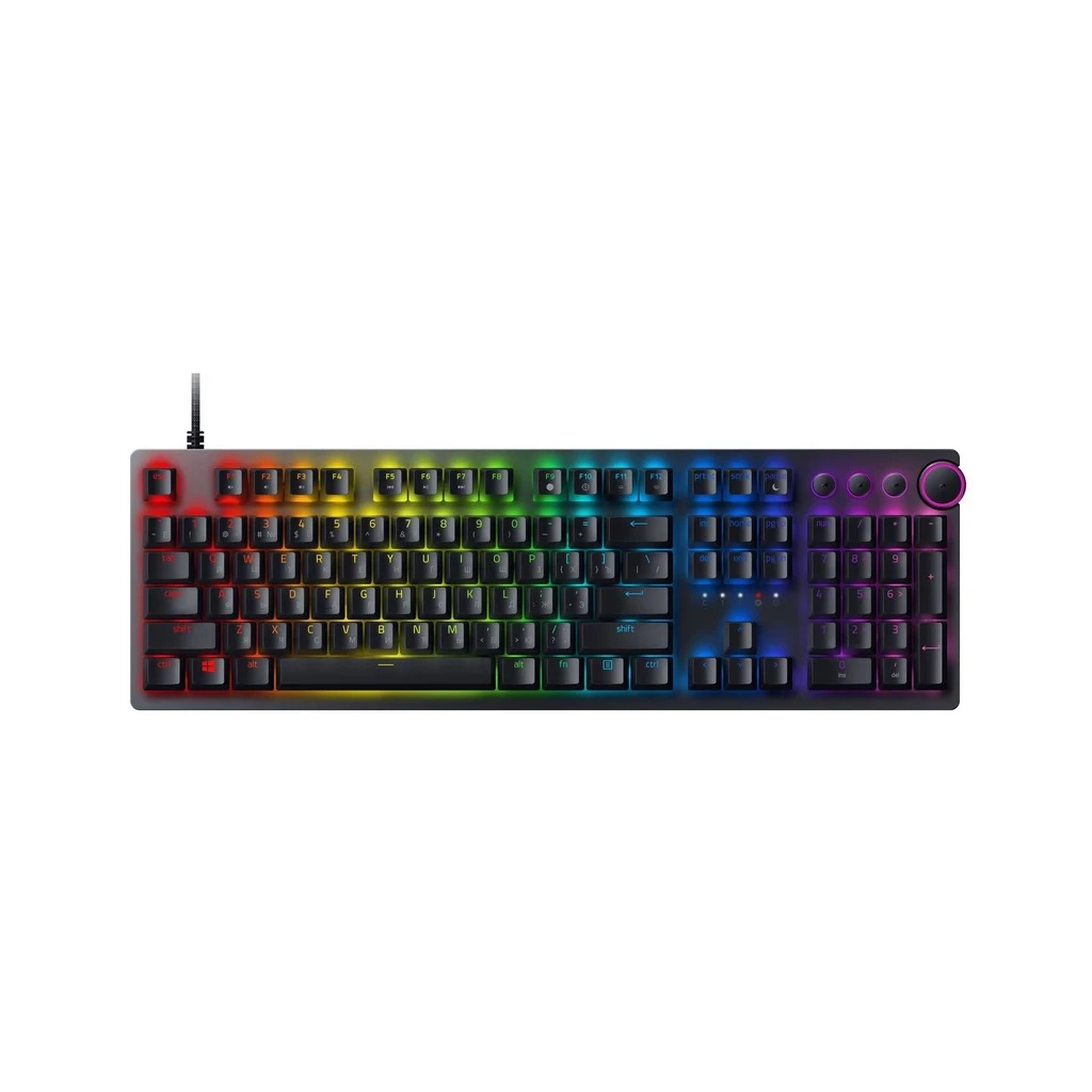 Клавіатура Razer Huntsman V2 Purple Optical switch RU (RZ03-03931300-R3R1) - зображення 2