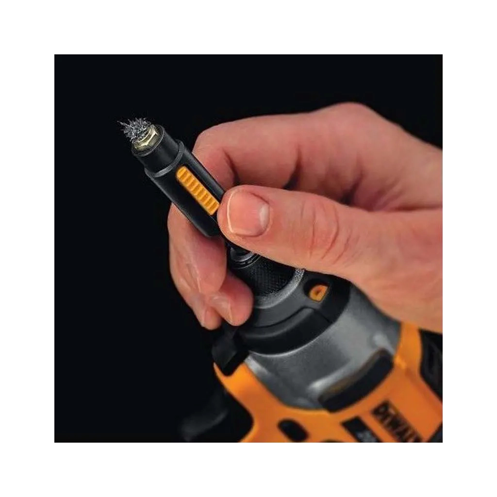 Головка магнітна DeWALT магнітна EXTREME 1/4"х13 мм, шестигранна з магнітом, що рухається всередині (DT7450) - зображення 4