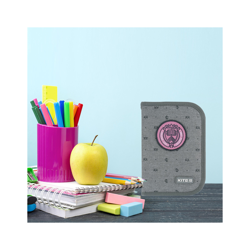 Пенал Kite College Line з наповненням (K24-622H-1) - зображення 7