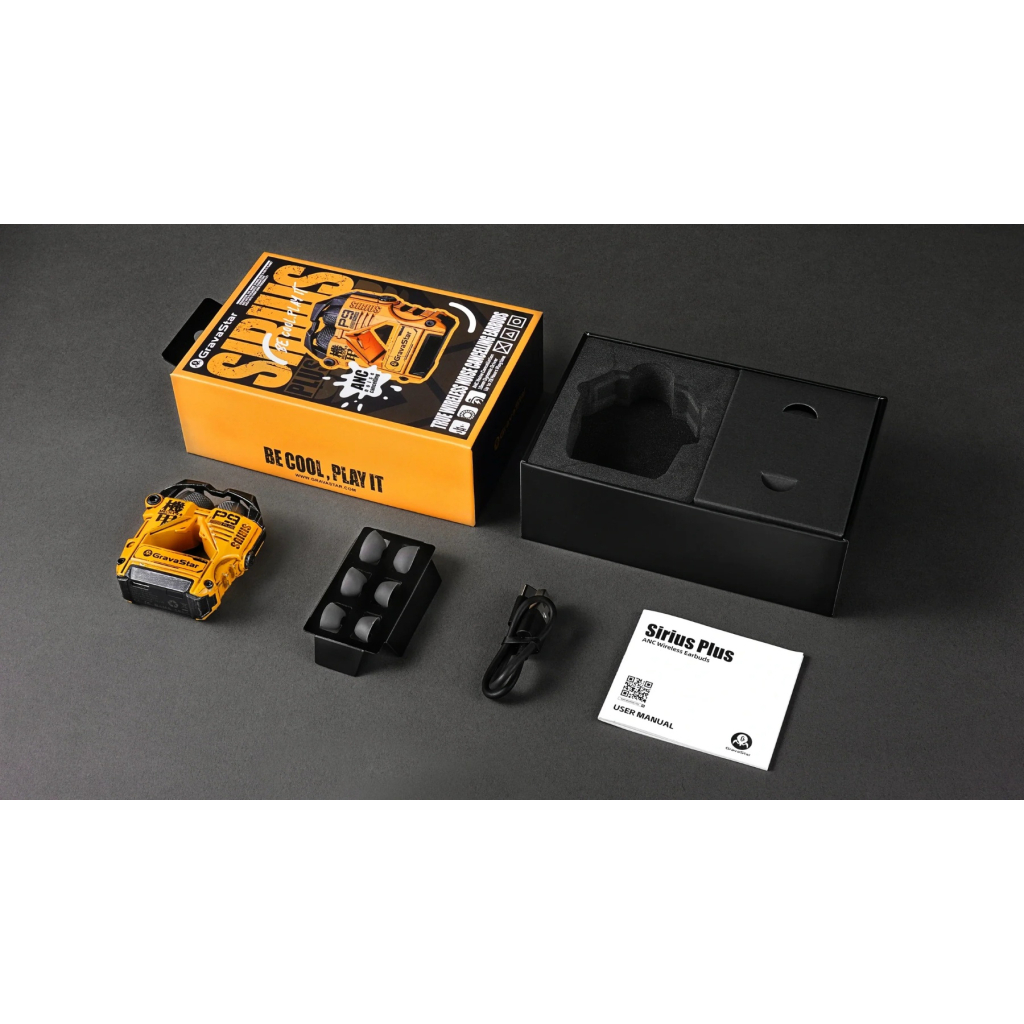 Навушники GravaStar Sirius P9 Plus War Damaged Yellow (GSP9PLUS_YLW) - зображення 10