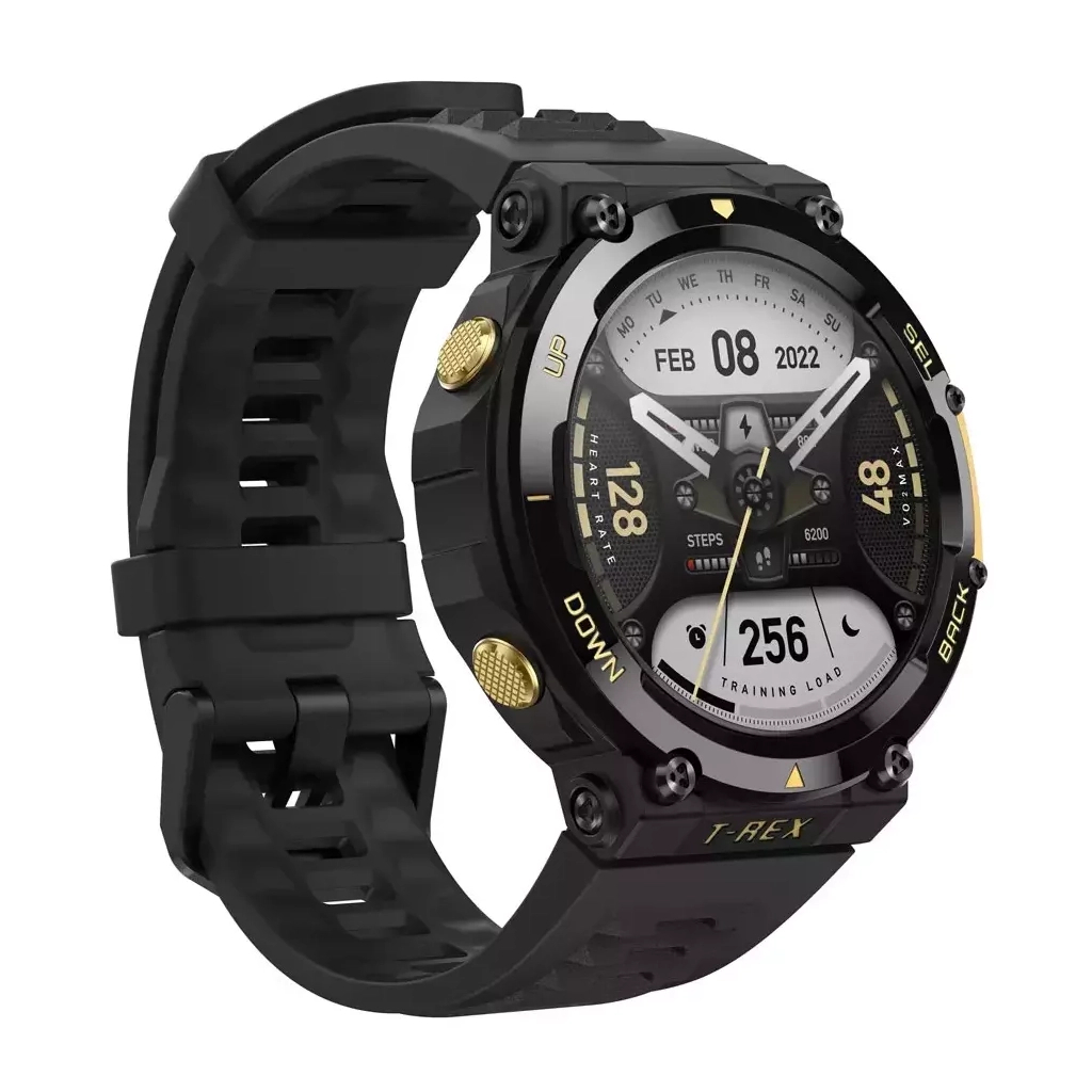Смарт-годинник Amazfit T-REX 2 Astro Black Gold (955552) - зображення 3