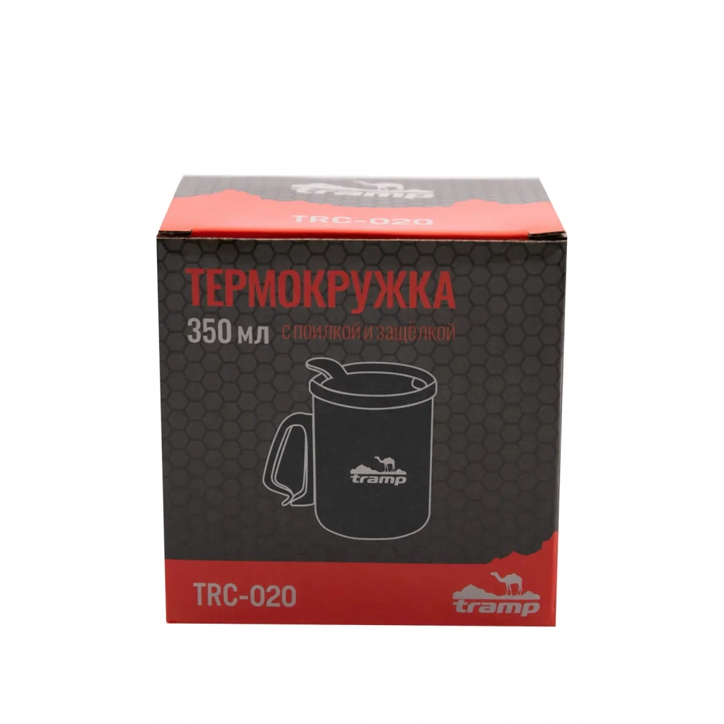 Чашка туристична Tramp з поїлкою 350 мл (TRC-020.17) - зображення 7
