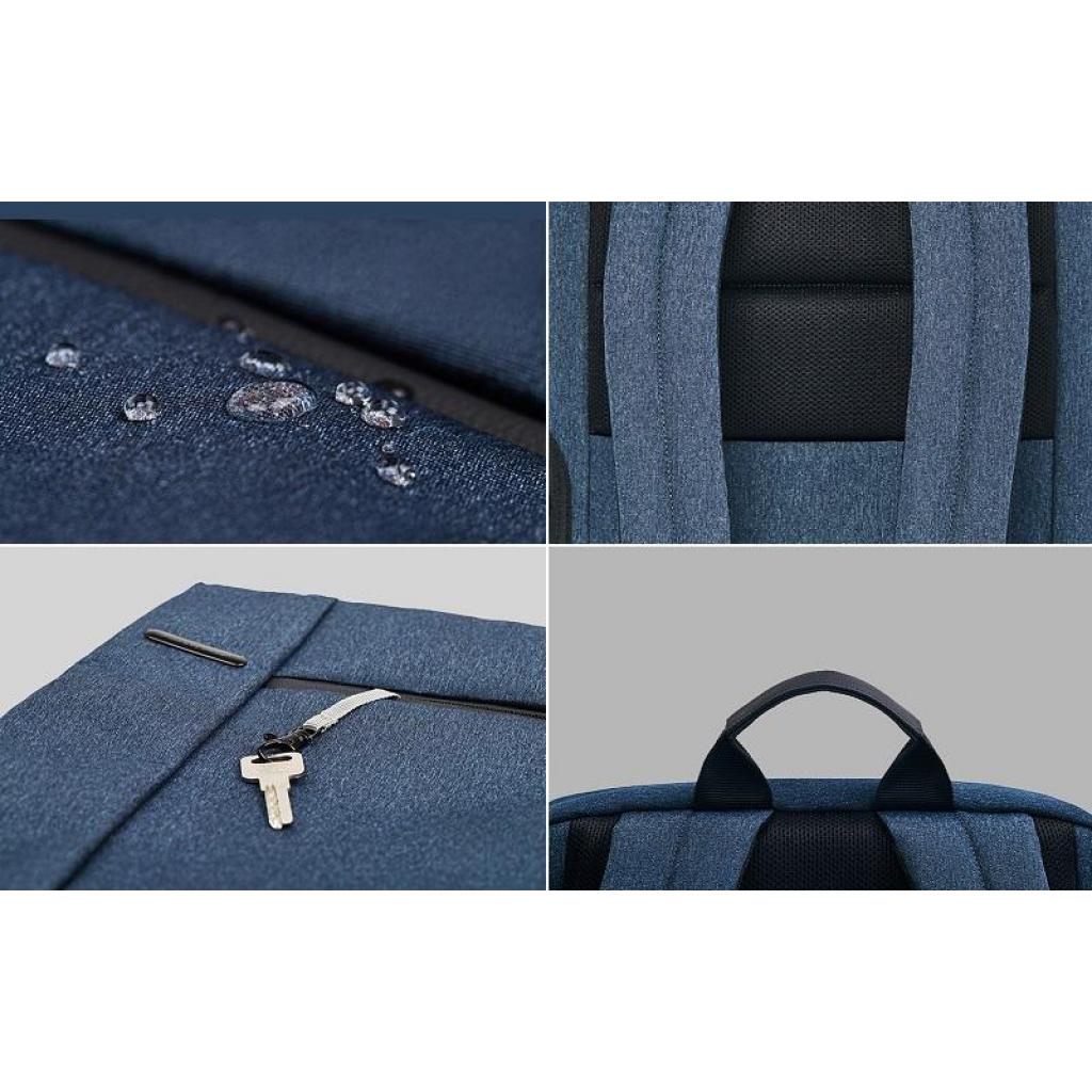 Рюкзак для ноутбука Xiaomi 14" RunMi 90 Classic Business Backpack Dark Blue (4202929100) - изображение 6
