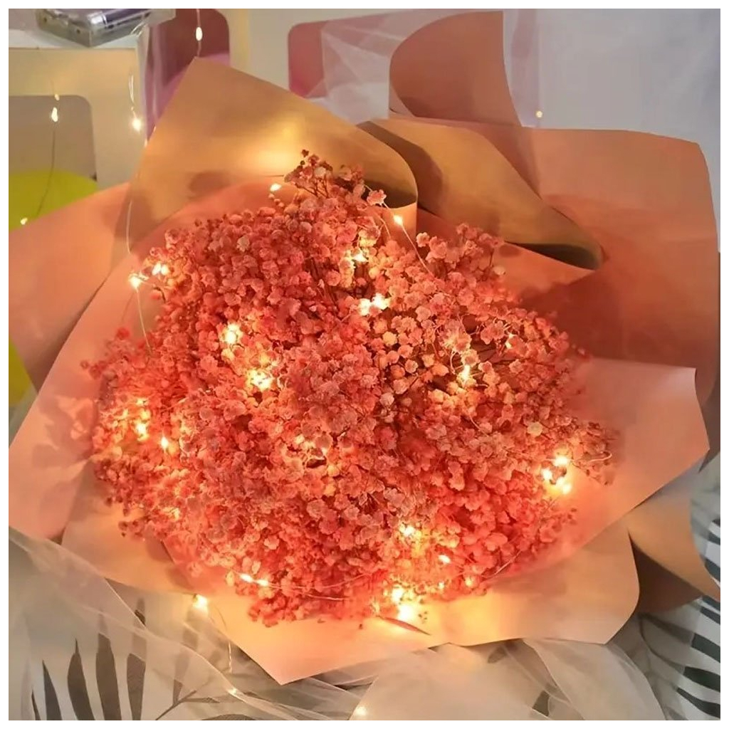 Гірлянда ColorWay Струна LED 50 5 м теплий колір 3 AA Battery (CW-G-50L5NB) - зображення 7