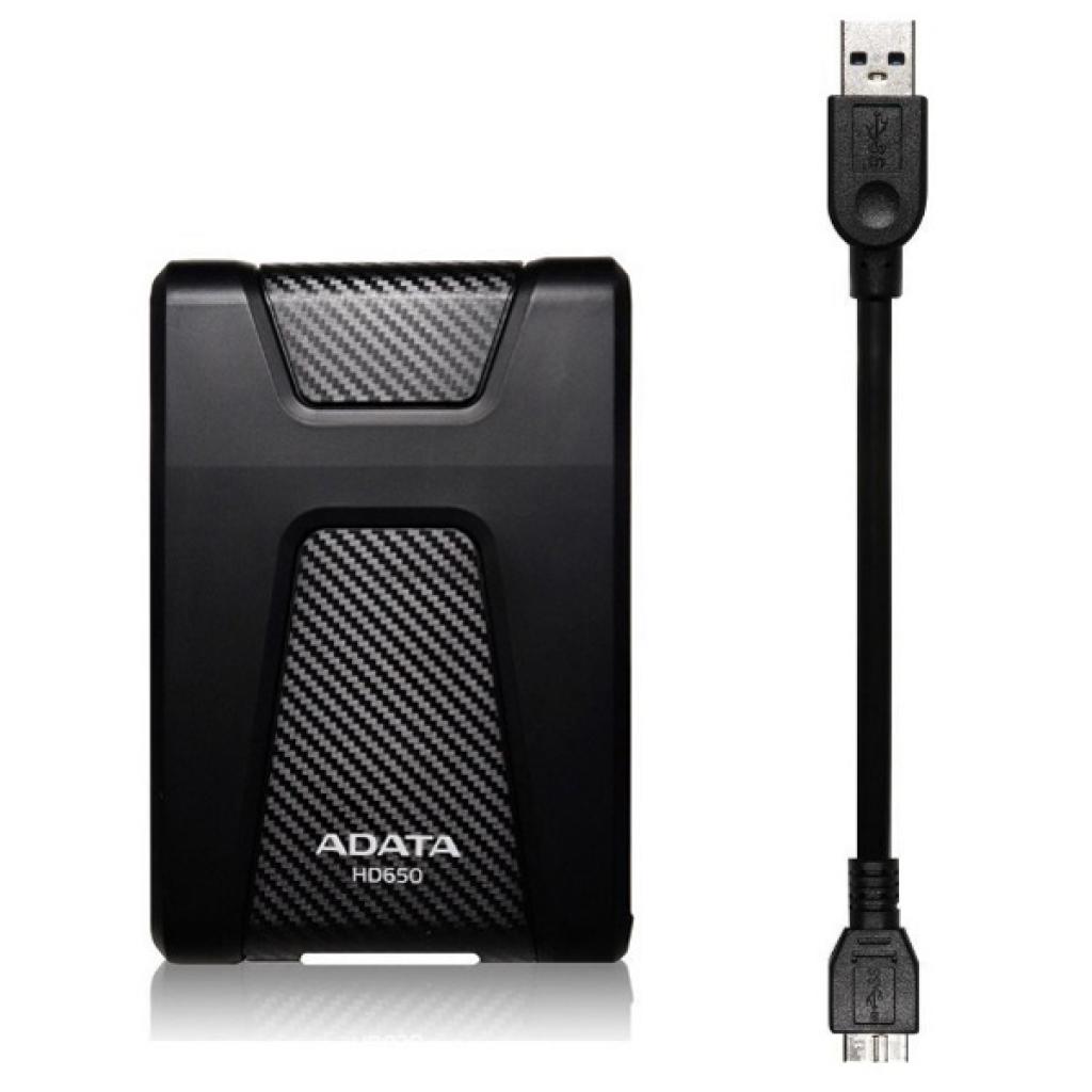 Зовнішній жорсткий диск 2.5" 5TB ADATA (AHD650-5TU31-CBK) - зображення 4