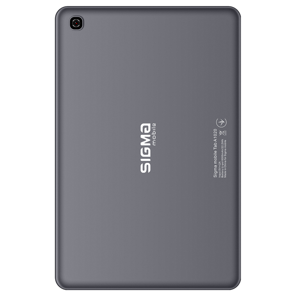 Планшет Sigma Tab A1020 10.1" 3/32Gb 4G Grey (4827798766323) - зображення 2