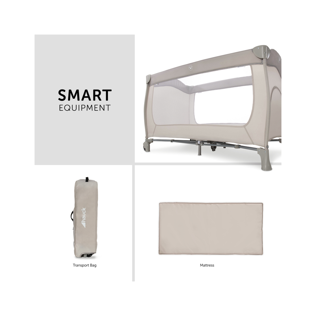 Дитячий манеж Hauck Sleep N Play Go Plus (Beige) (60082-5) - зображення 8