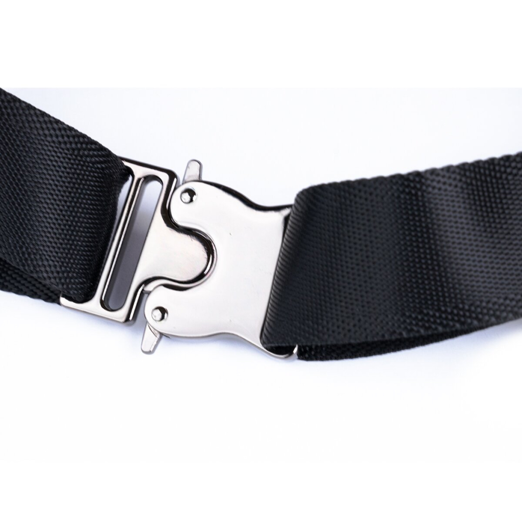 Сумка Vintage Поясна з натуральної шкіри Чорна (20343) - зображення 7