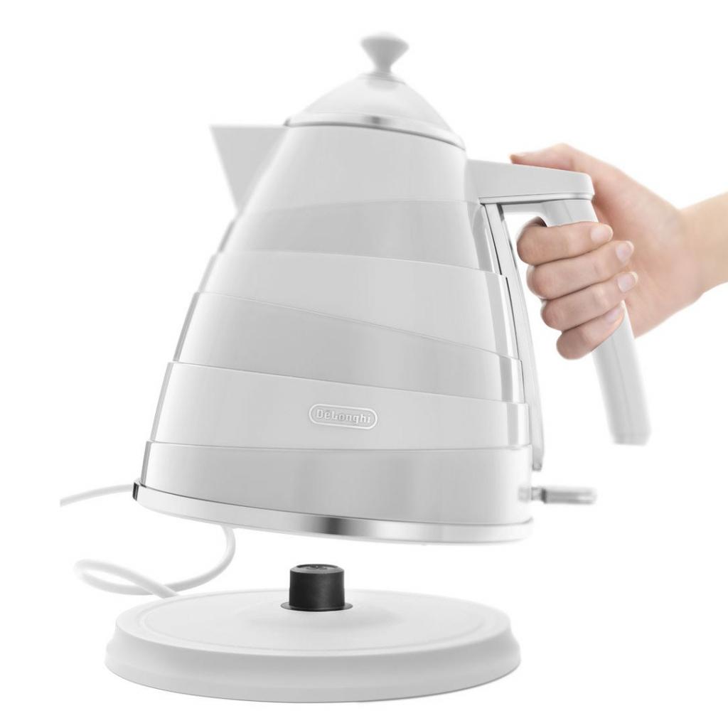 Електрочайник DeLonghi KBA2001.W - зображення 2