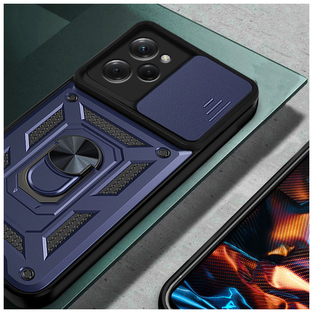 Чохол до мобільного телефона BeCover Military Poco X5 Pro 5G Blue (709115) - зображення 3