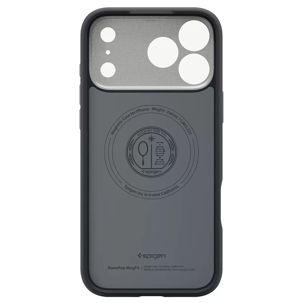 Чохол до мобільного телефона Spigen Nano Pop MagFit iPhone 17 Pro Max Black Sesame (ACS10262) - зображення 3