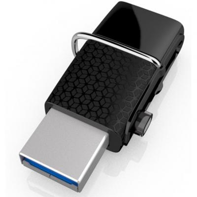 USB флеш накопичувач SanDisk 64GB Ultra Dual Drive Black OTG USB 3.0 (SDDD2-064G-G46) - зображення 4