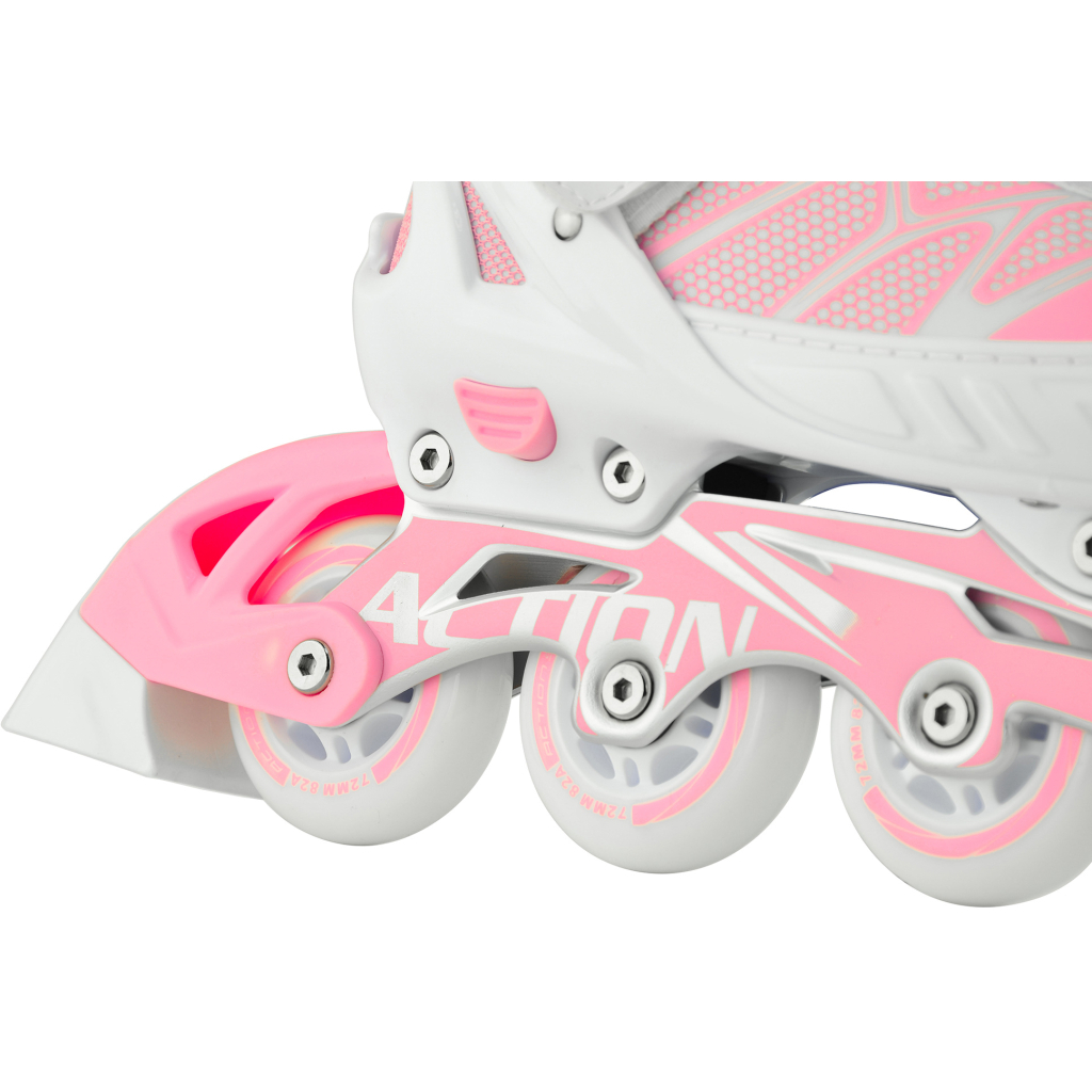 Роликові ковзани Action 2 в 1 Riply Рожеві 29-32 (153B5/2IN1PINK29-32) - изображение 5