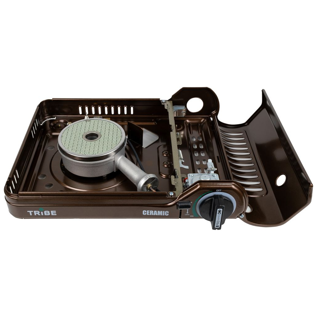Портативна газова плитка Tribe Ceramic Brown (T-HD-0004-brown) - зображення 3