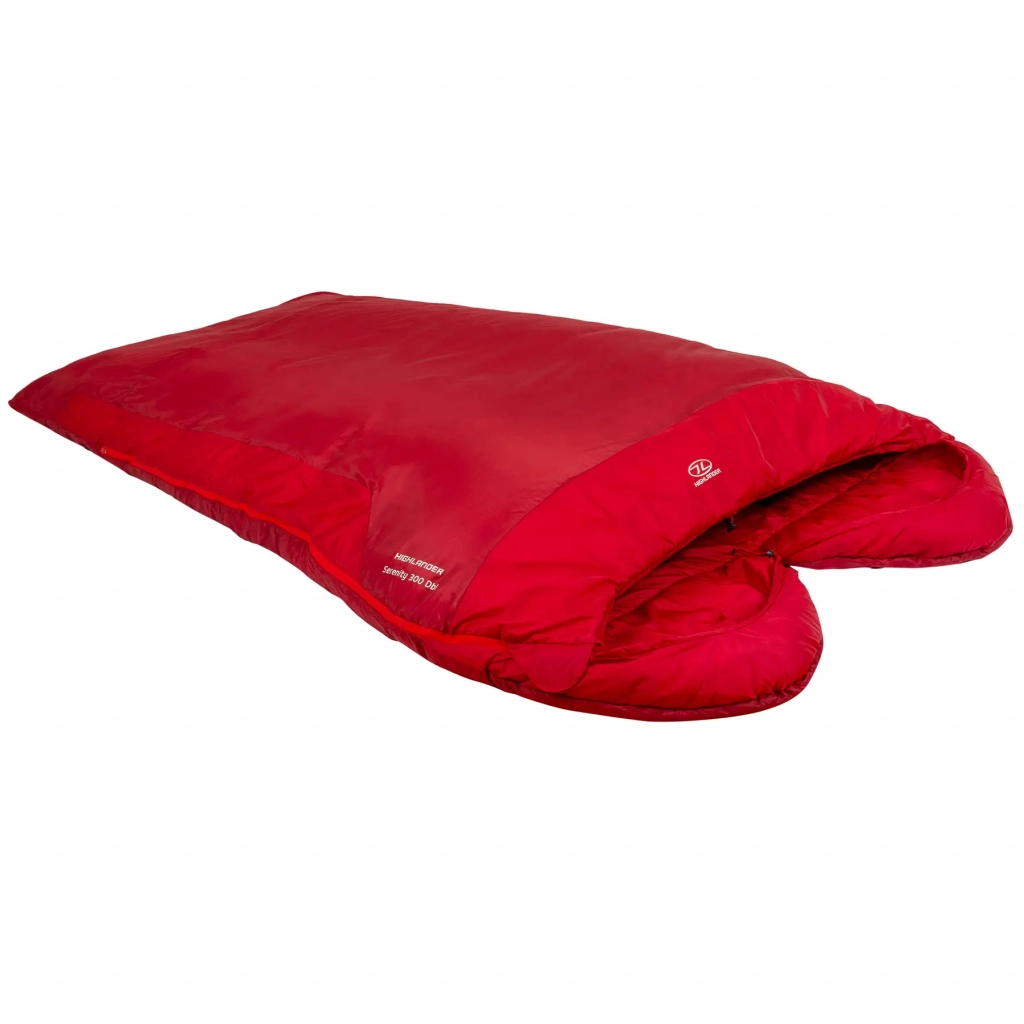 Спальний мішок Highlander Serenity 300 Double Mummy -5C Red (927921) - зображення 1