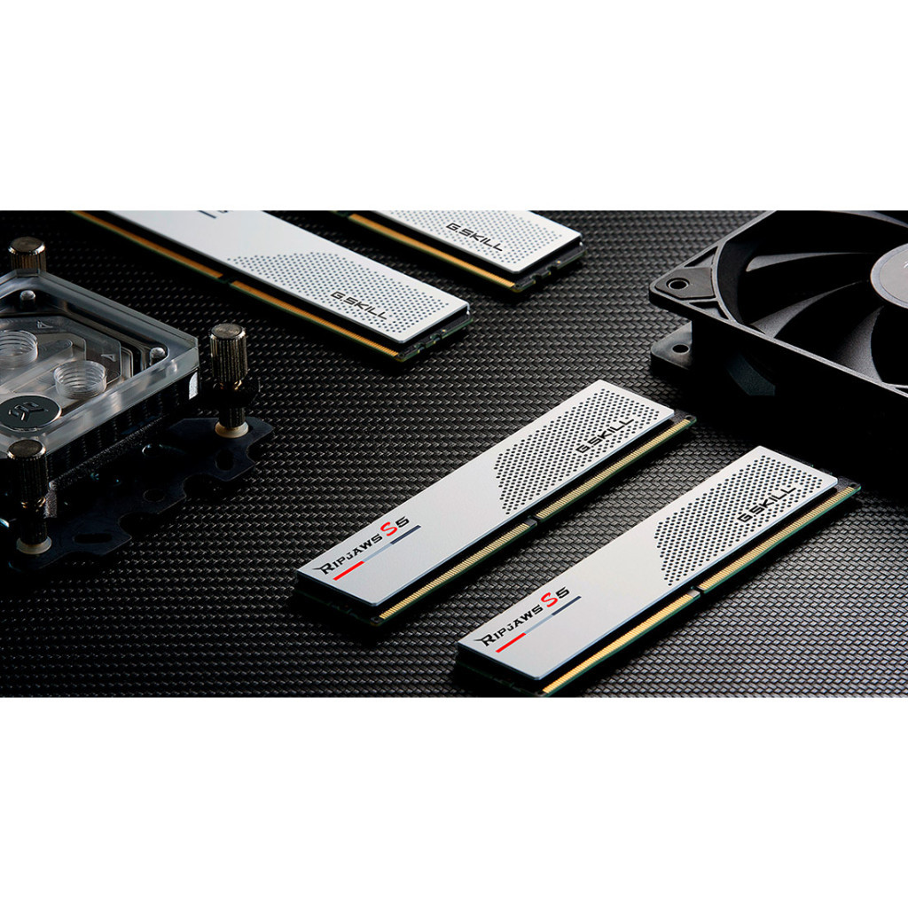 Модуль пам'яті для комп'ютера DDR5 64GB (2x32GB) 6000 MHz Ripjaws S5 G.Skill (F5-6000J3040G32GX2-RS5W) - зображення 5
