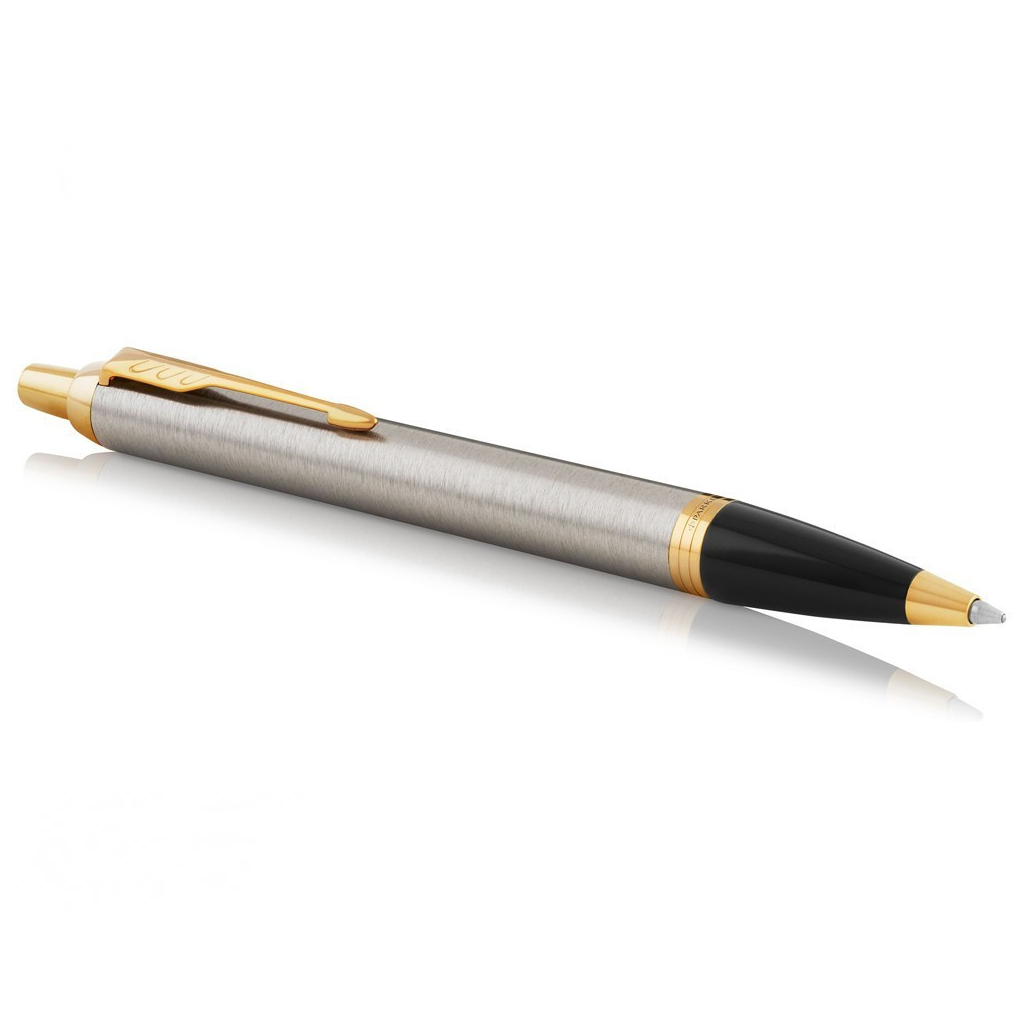 Ручка кулькова Parker IM 17 Brushed Metal GT BP блістер (22 236) - зображення 3