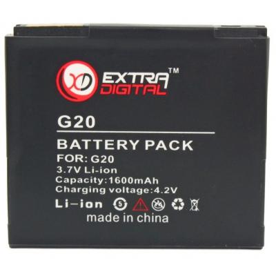 Акумуляторна батарея Extradigital HTC G20 (1600 mAh) (BMH6386) - изображение 1
