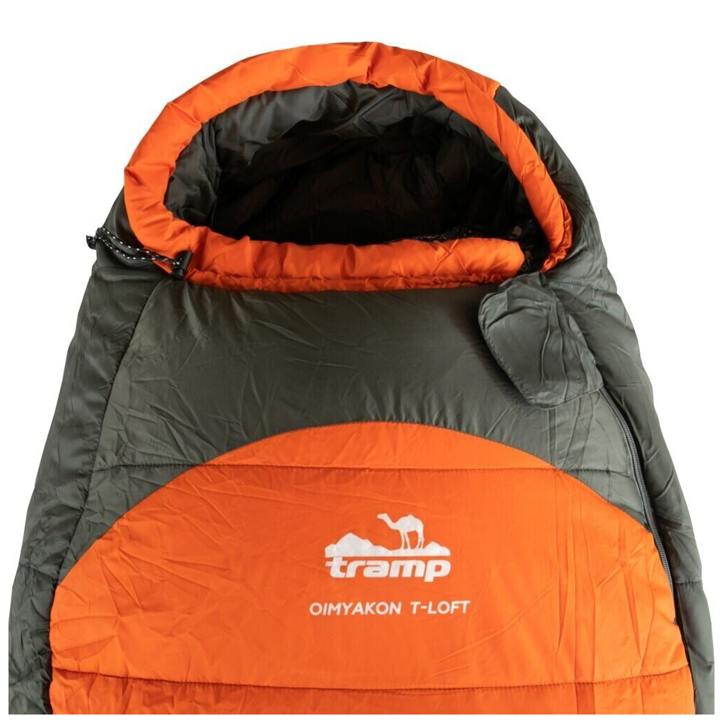 Спальний мішок Tramp Oimyakon Long Orange/Grey R (UTRS-048L-R) - изображение 2