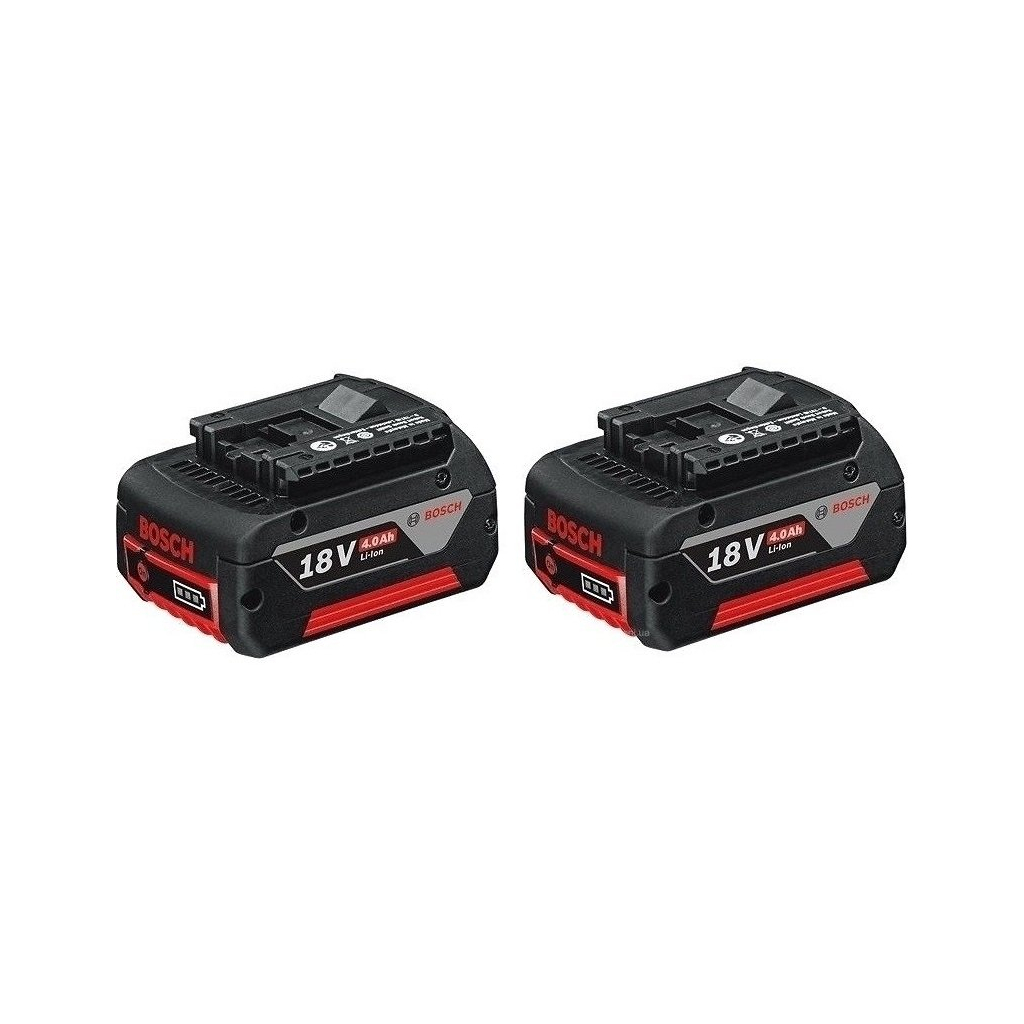 Набір акумулятор + зарядний пристрій Bosch 2xGBA 18Вх4.0Ah + GAL 18V-40 (1.600.A01.9S0) - зображення 3