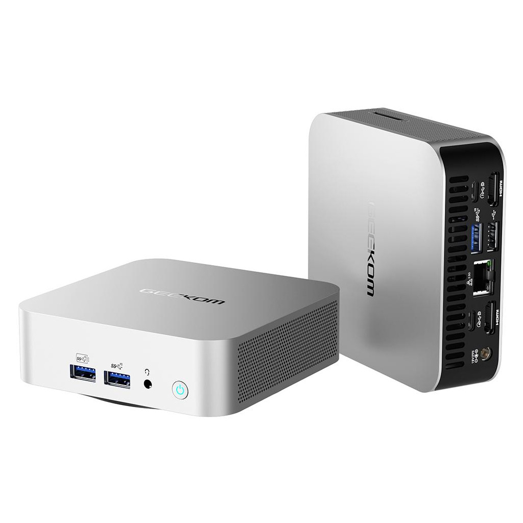 Комп'ютер GEEKOM Mini PC A8 / Ryzen7 8745HS, 32, 1TB, Radeon 780M, W11Pro (GMA8R78745HS-321T-EU) - зображення 2