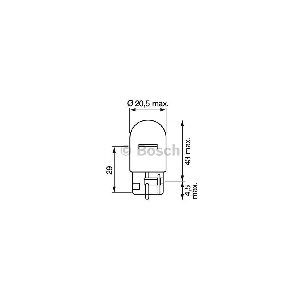 Автолампа Bosch 21W (1 987 302 251) - изображение 5