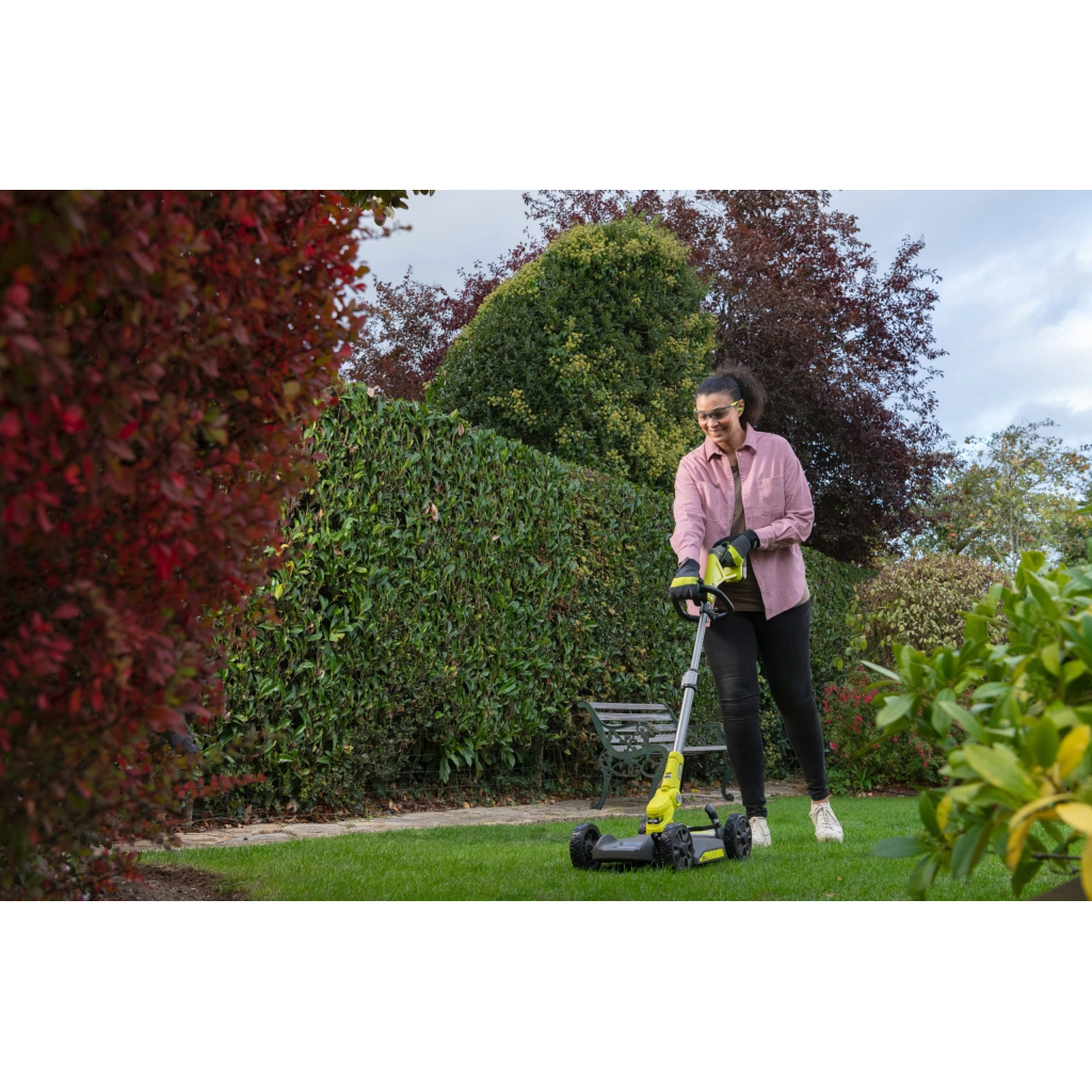 Тример садовий Ryobi RY18LMC30A-0 ONE+ 18В, 30см, висота 38-75мм, EasyEdge телескоп.штанга, 6.4кг (без АКБ та ЗП) (5133005917) - изображение 8