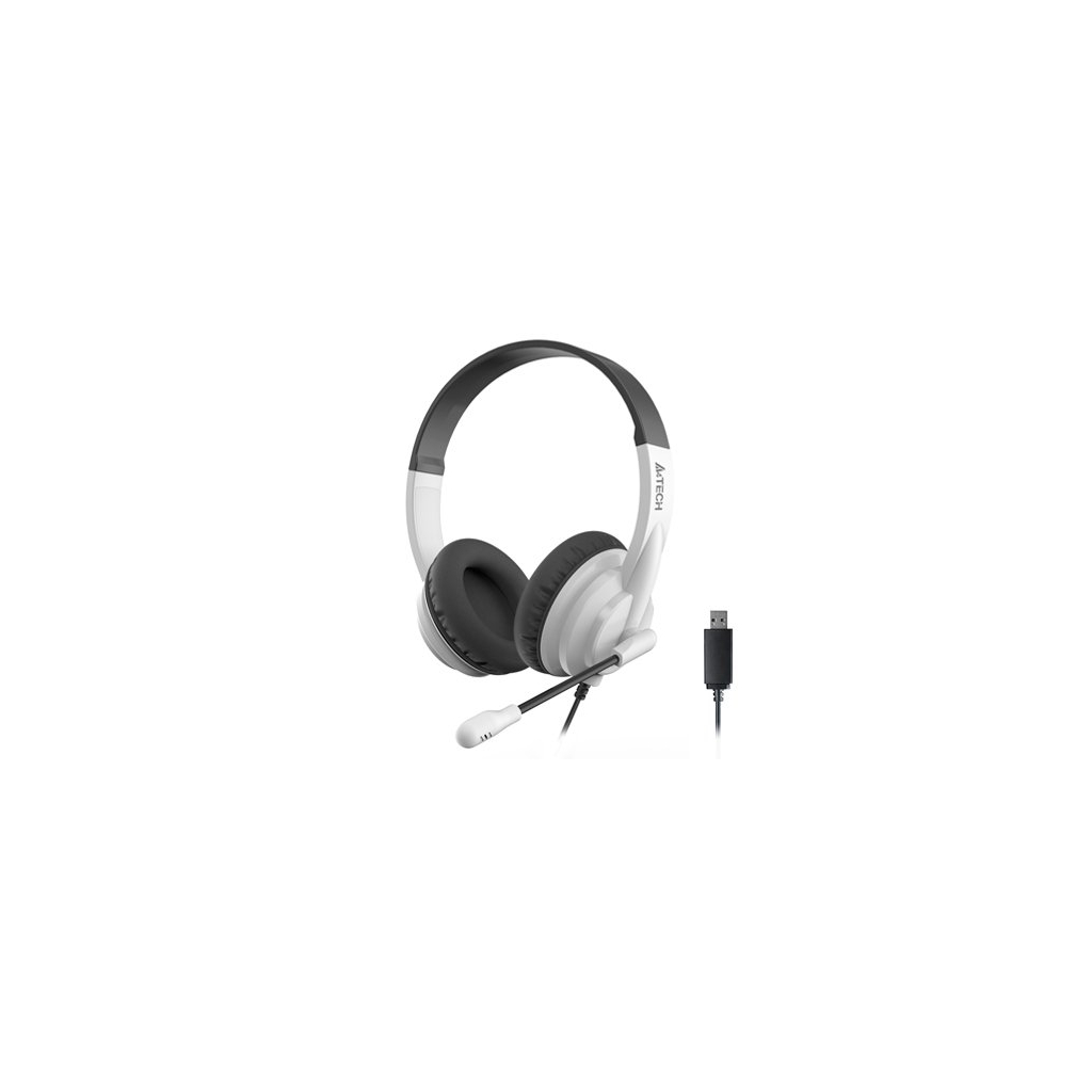 Навушники A4Tech HU-10 Black+White - зображення 3