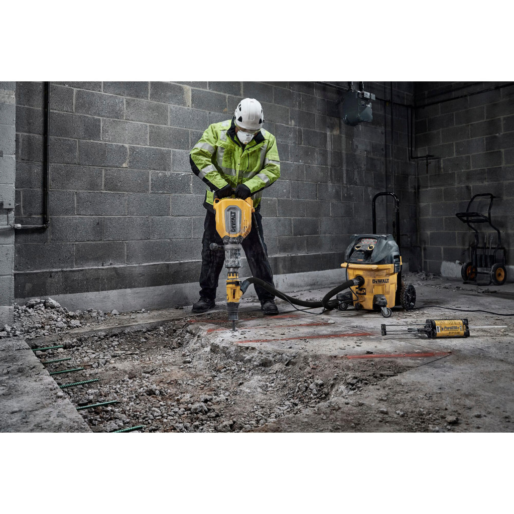 Відбійний молоток DeWALT SDS-MAX, 1700 Bт, 27 Дж, 810-1620 уд/хв, 12.7 кг, кейс (D25911K) - зображення 5