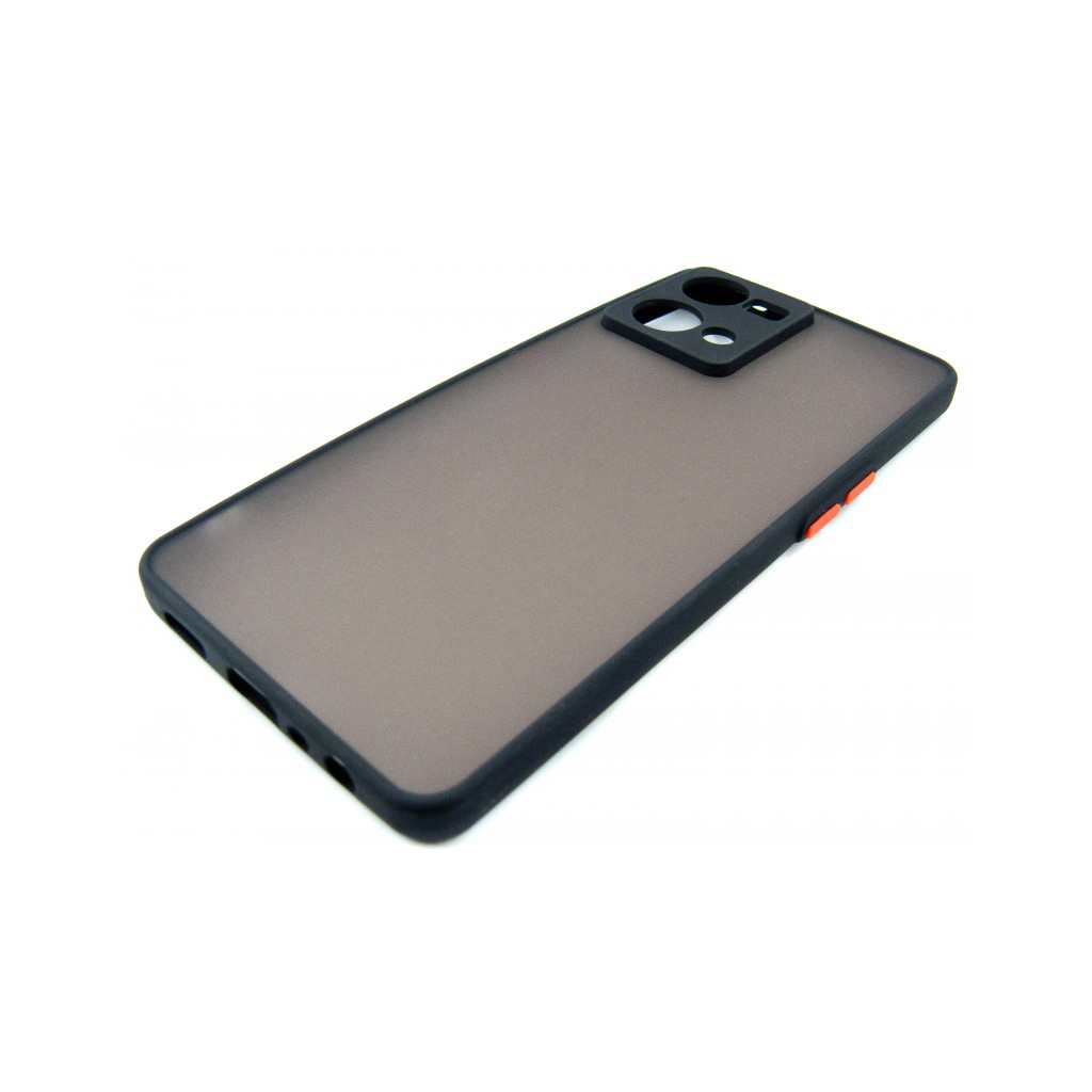 Чохол до мобільного телефона Dengos Matte OPPO Reno 7 (black) (DG-TPU-MATT-111) - зображення 4