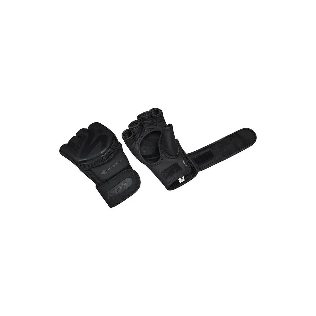 Рукавички для MMA RDX F15 Noir Matte Black XL (GGR-F15MB-XL) - зображення 5