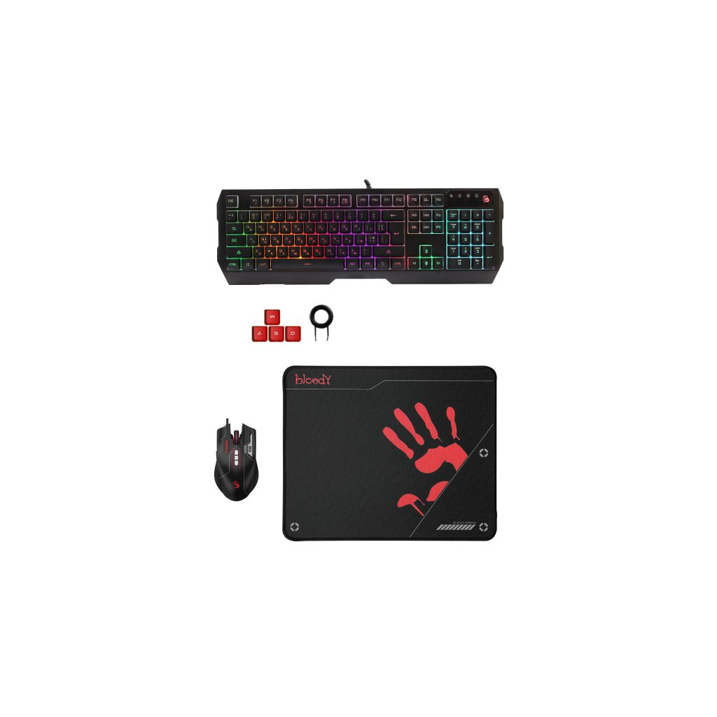 Комплект A4Tech Bloody B1700 USB Black (4711421980401) - изображение 6