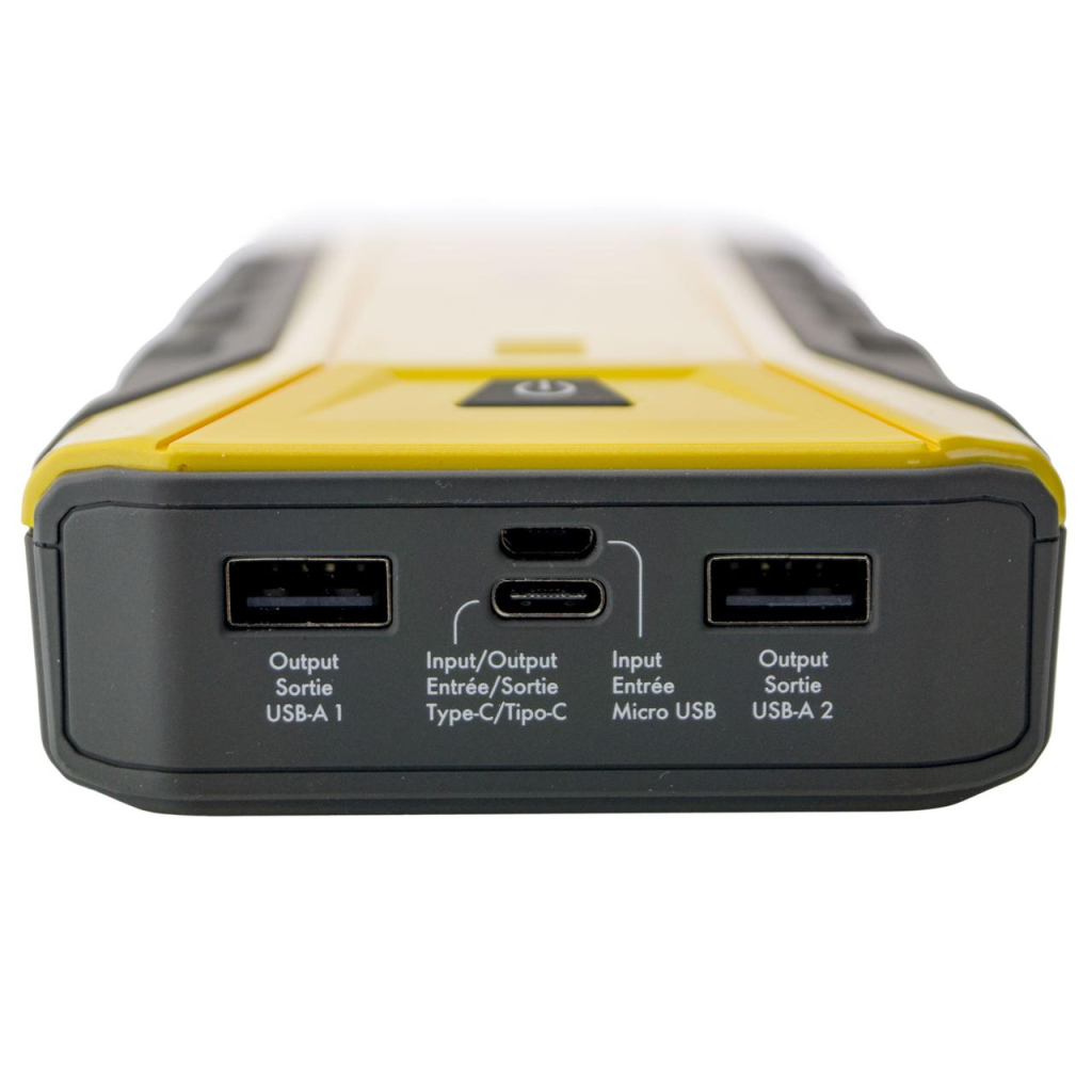 Пуско зарядний пристрій Shell 16000mAh (SH916WC-CB(Grey+Yellow)) - зображення 4