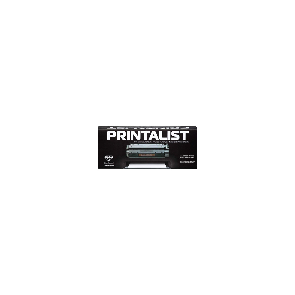 Картридж Printalist Canon 070 Black MF461w/463dw/465dw/LBP243dw/246dw (Canon-070-PL) - зображення 1