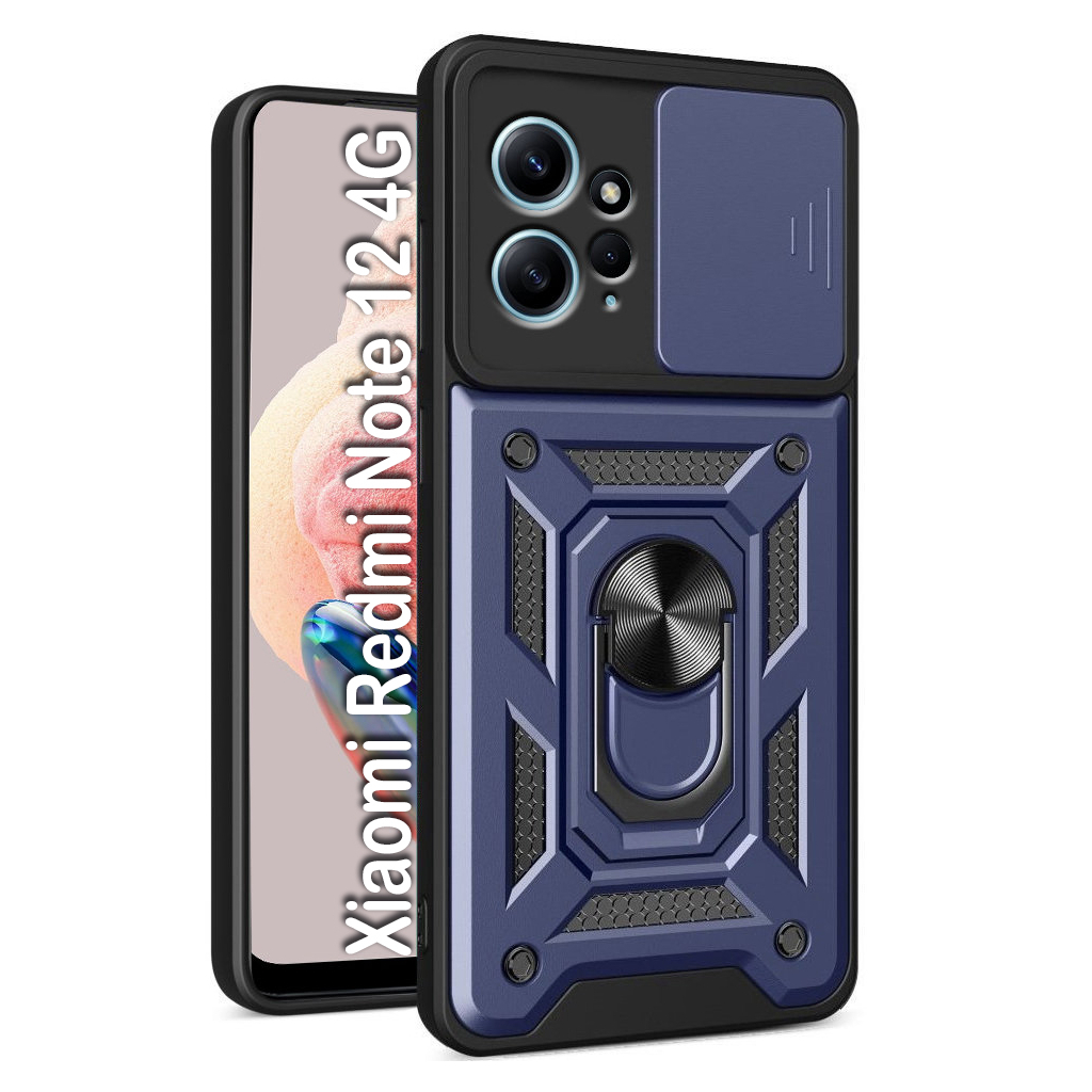 Чохол до мобільного телефона BeCover Military Xiaomi Redmi Note 12 4G Blue (709156) - зображення 1