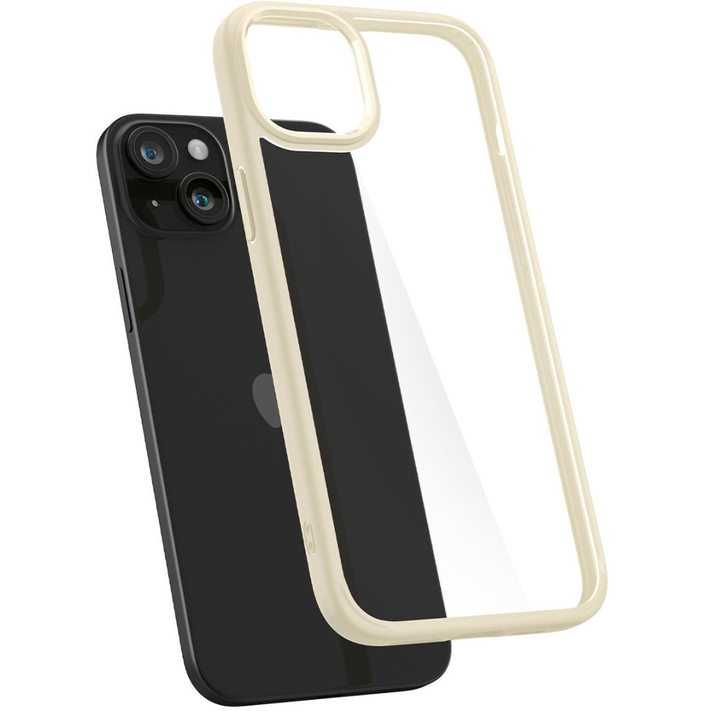 Чохол до мобільного телефона Spigen Apple iPhone 15 Ultra Hybrid Mute Beige (ACS06800) - изображение 5