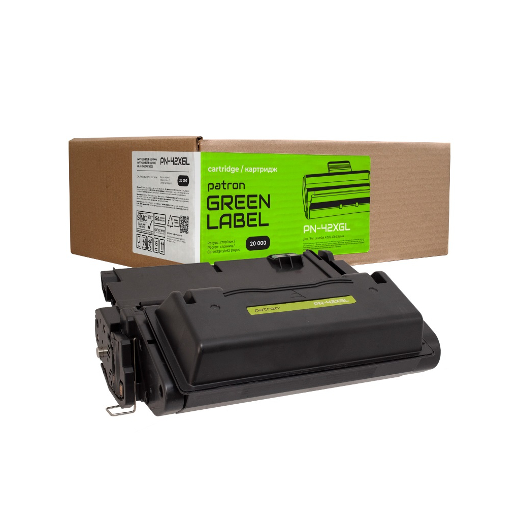 Картридж Patron HP 42X (Q5942X) Green Label (PN-42XGL) - зображення 1