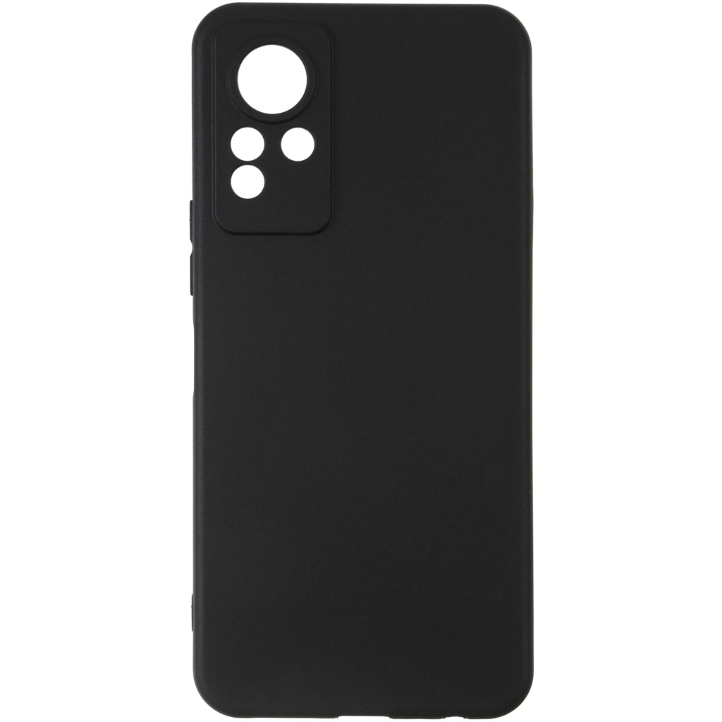 Чохол до мобільного телефона Armorstandart Matte Slim Fit Infinix Note 12 4G (X663D) Black (ARM64498) - зображення 1