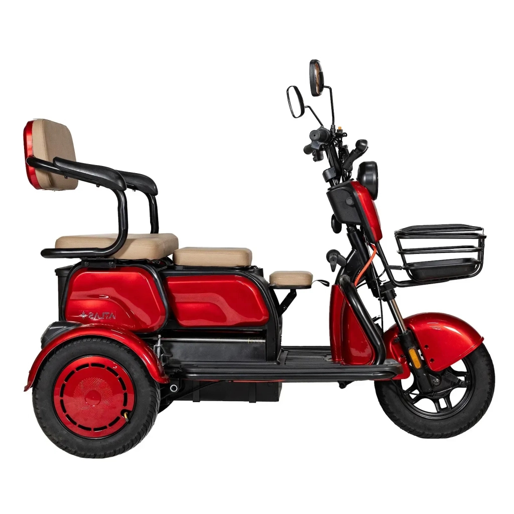 Електроскутер Atlas Elegant Trike 800W Red (4017) - зображення 4