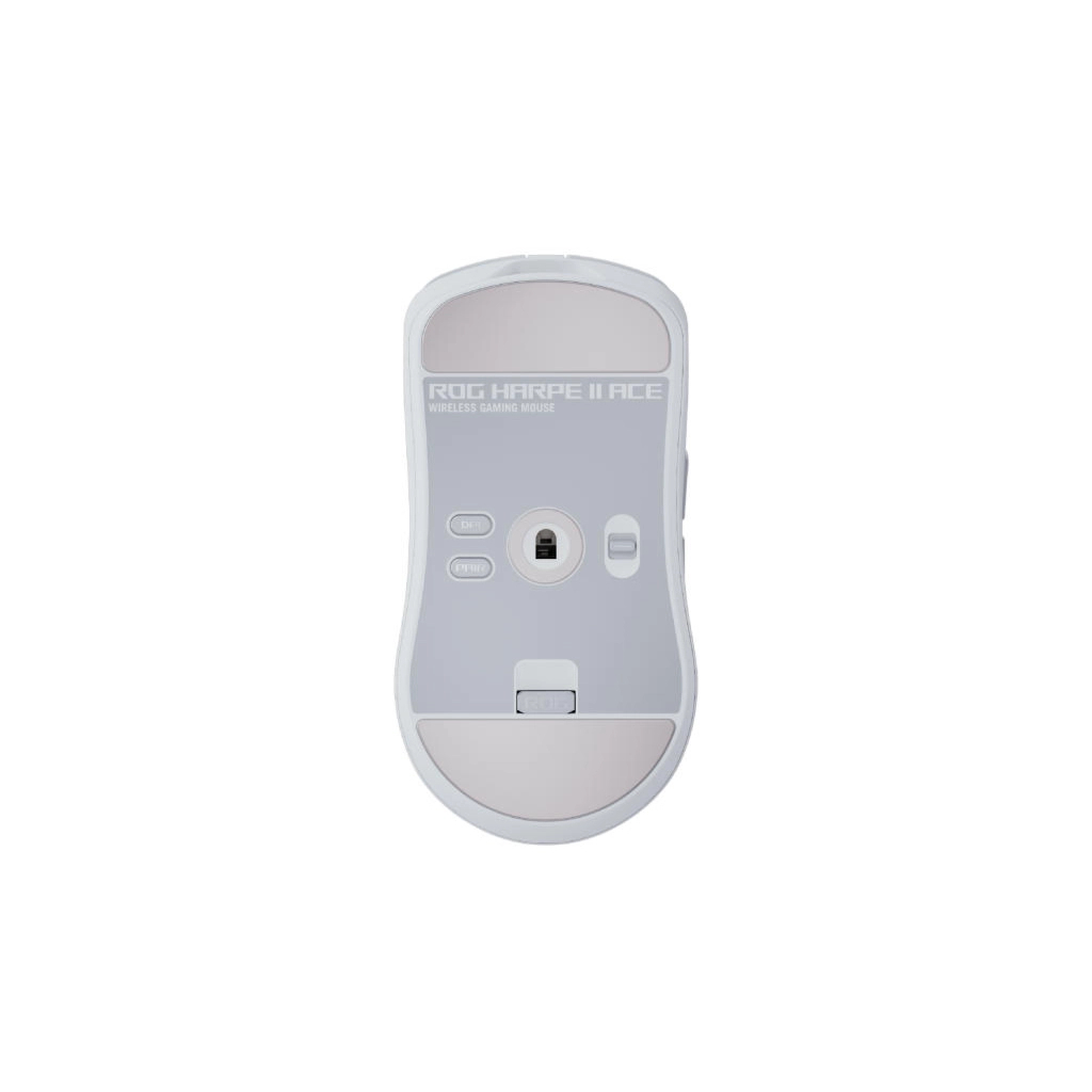 Мишка ASUS ROG Harpe II Ace Bluetooth/Wireless/USB White (90MP0490-BMUA10) - зображення 6