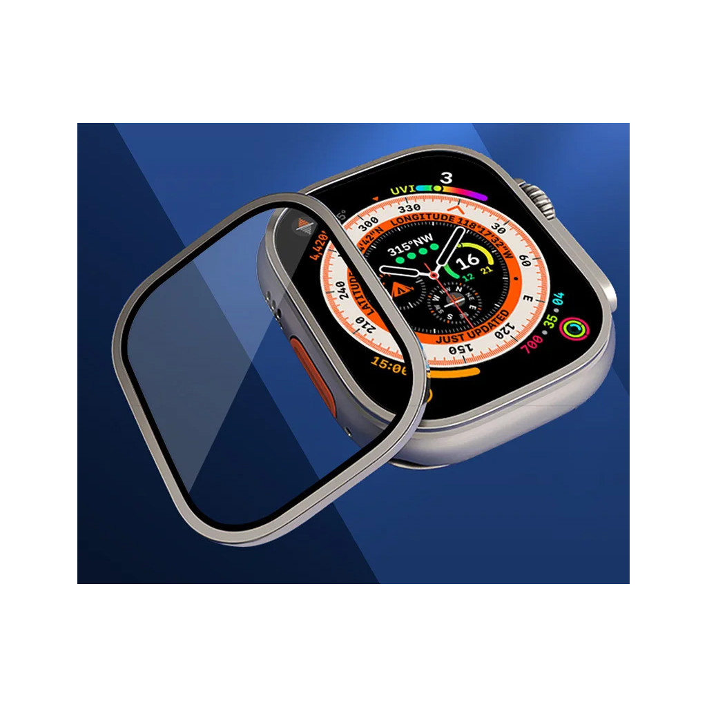 Скло захисне Drobak 3D Titanium A+ Apple Watch Ultra 2 | Ultra 49mm (323228) - зображення 3