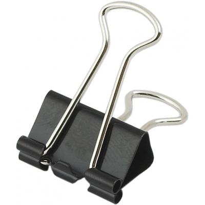 Біндер металевий Buromax 15мм, 12шт, black (BM.5306) - изображение 1