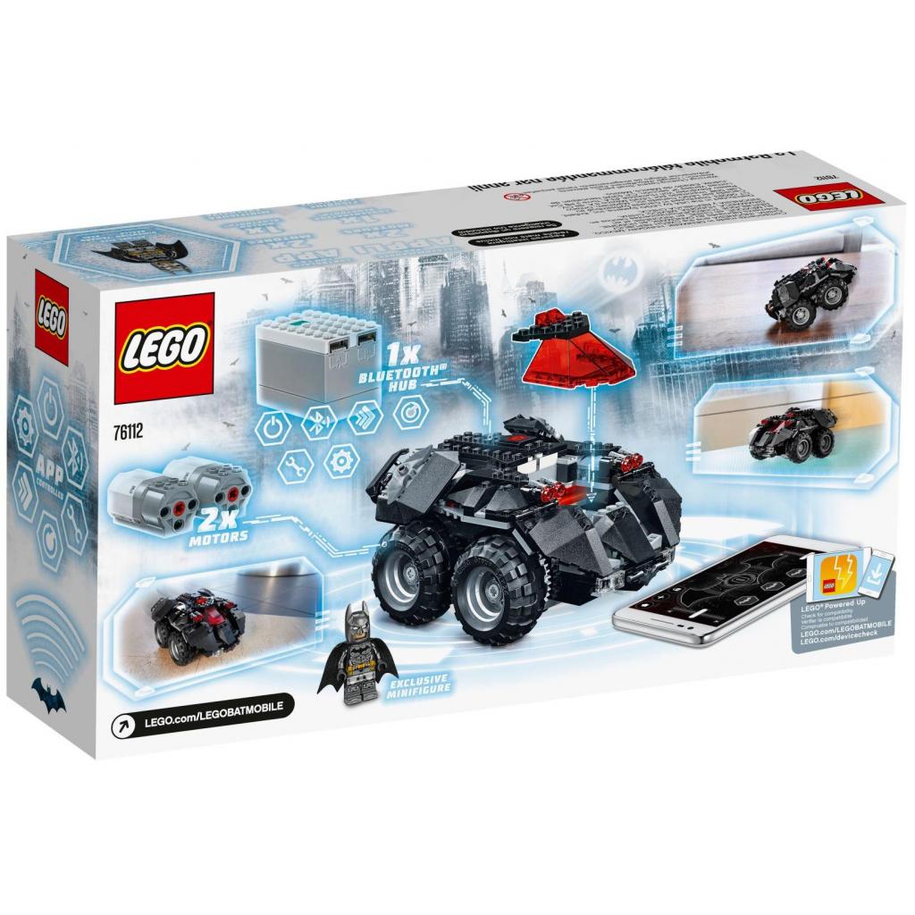 Конструктор LEGO Super Heroes Програмований бетмобіль 321 деталь (76112) - зображення 4