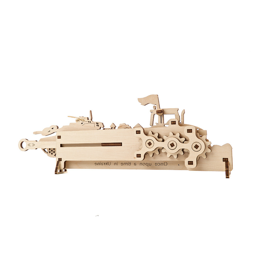 Конструктор Ugears Відважний трактор (6337397) - зображення 3