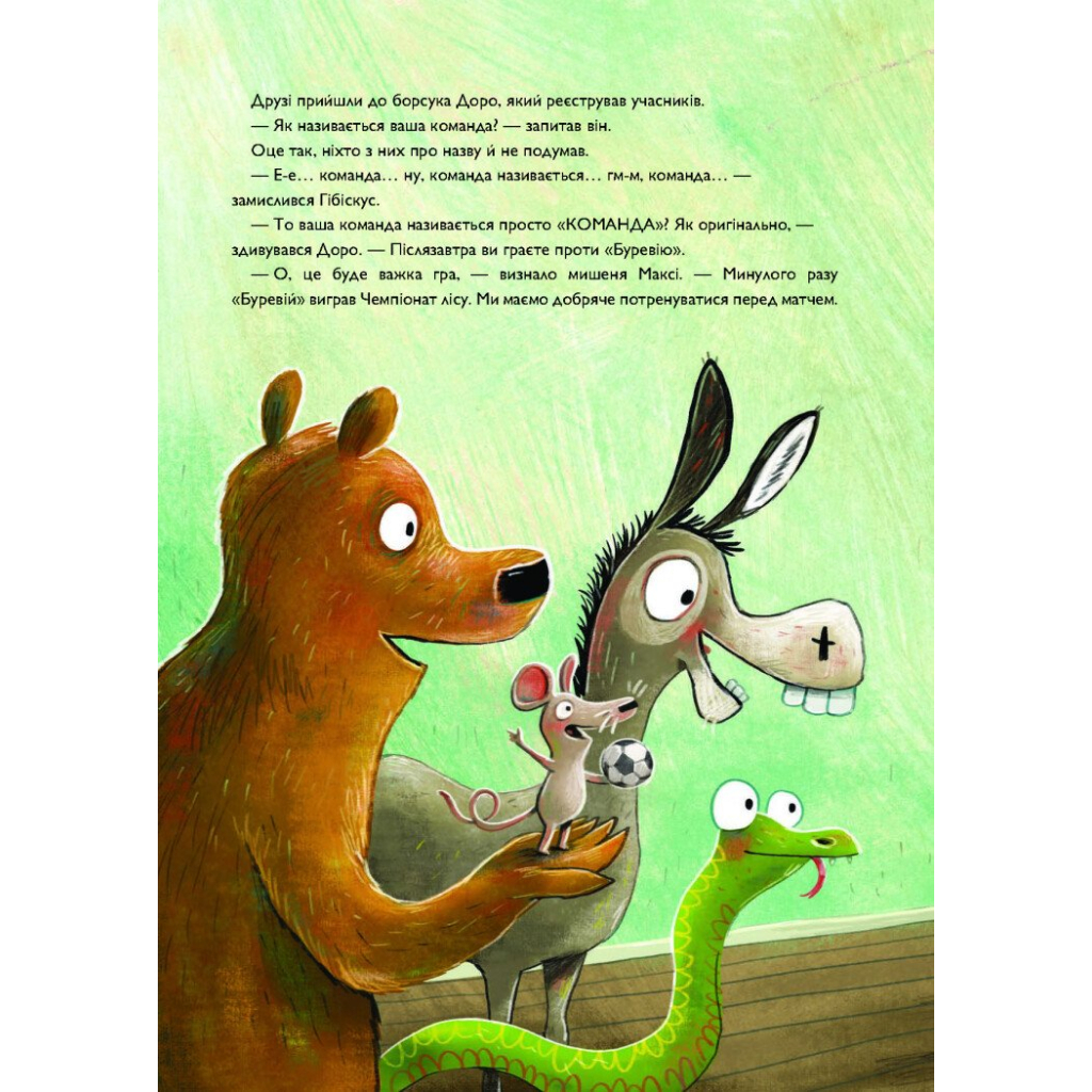 Книга Заєць Гібіскус і Чемпіонат лісу з футболу - Андреас Кеніґ Жорж (9786178287504) - зображення 5