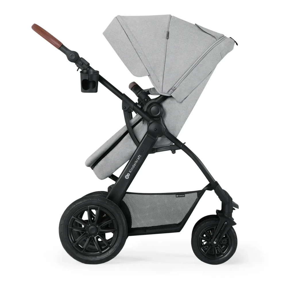 Коляска Kinderkraft 3 в 1 Xmoov CT Light Gray (KSXMOV00LGR3000) (5902533920921) - зображення 7