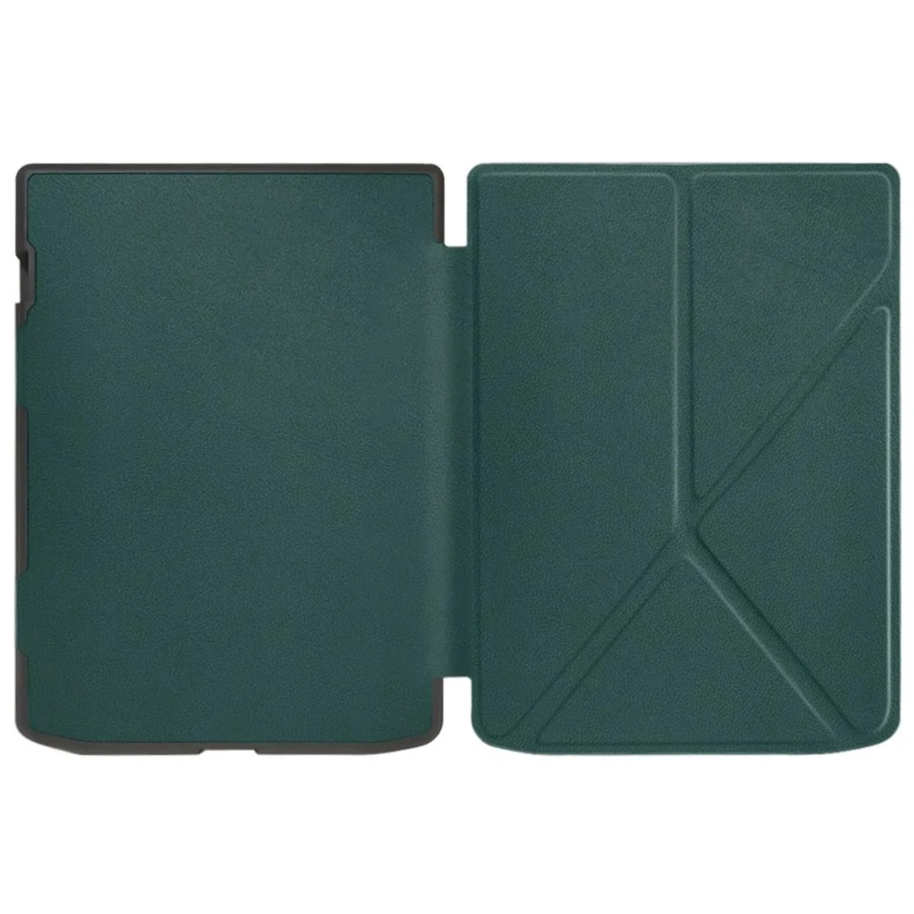Чохол до електронної книги BeCover Ultra Slim Origami PocketBook 743G InkPad 4/InkPad Color 2/InkPad Color 3 (7.8") Dark Green (713084) - зображення 8