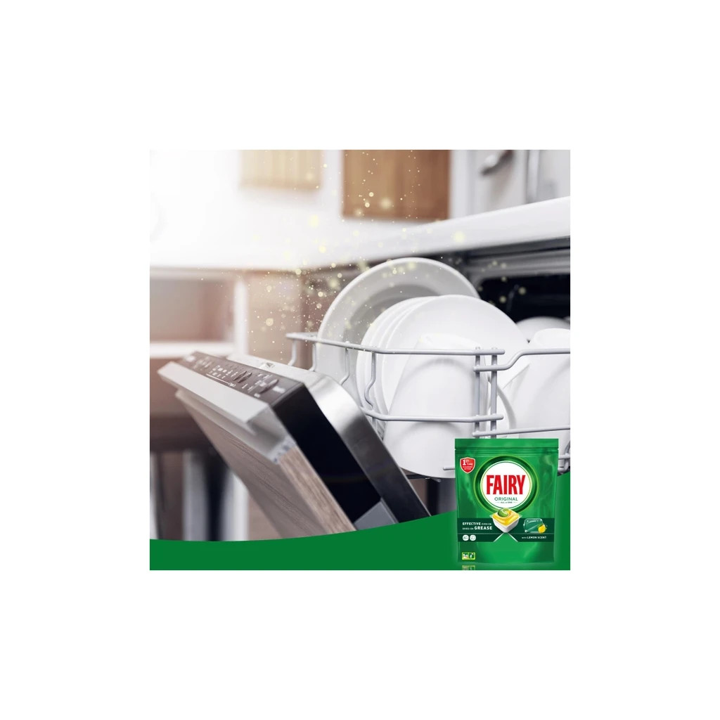 Таблетки для посудомийних машин Fairy Original All in One Lemon 100 шт. (8700216237383) - зображення 7